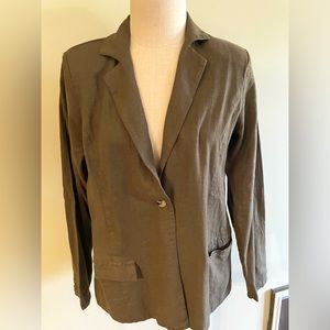 Candace Cameron Bure Linen Like Spring Blazer SZ M